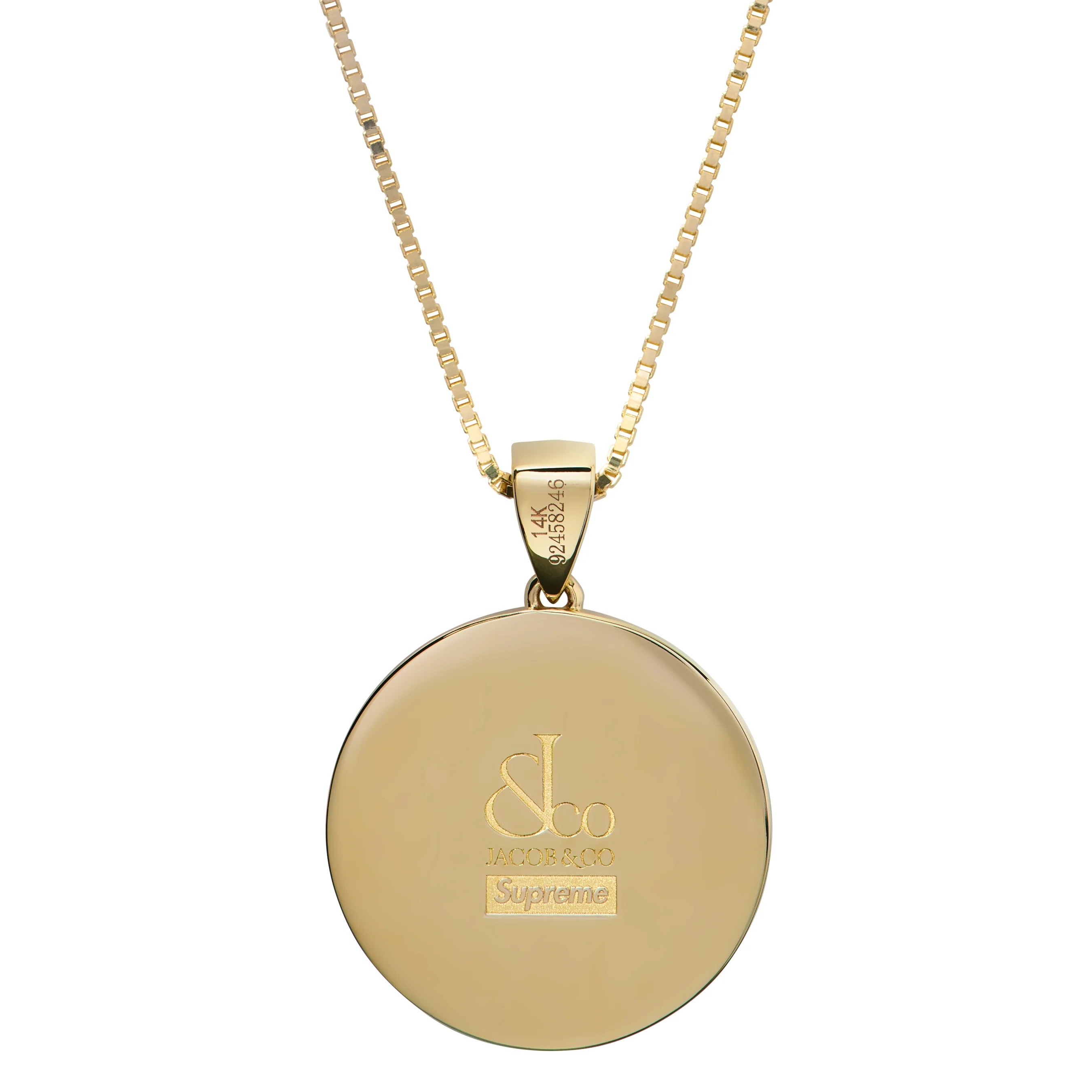 Supreme®/Jacob&Co 14K Gold Zodiac Pendant view 23